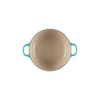 Cocotte Redonda Tradition - Hierro Fundido Esmaltado - 20 cm - Caribe - Botón Fenólico