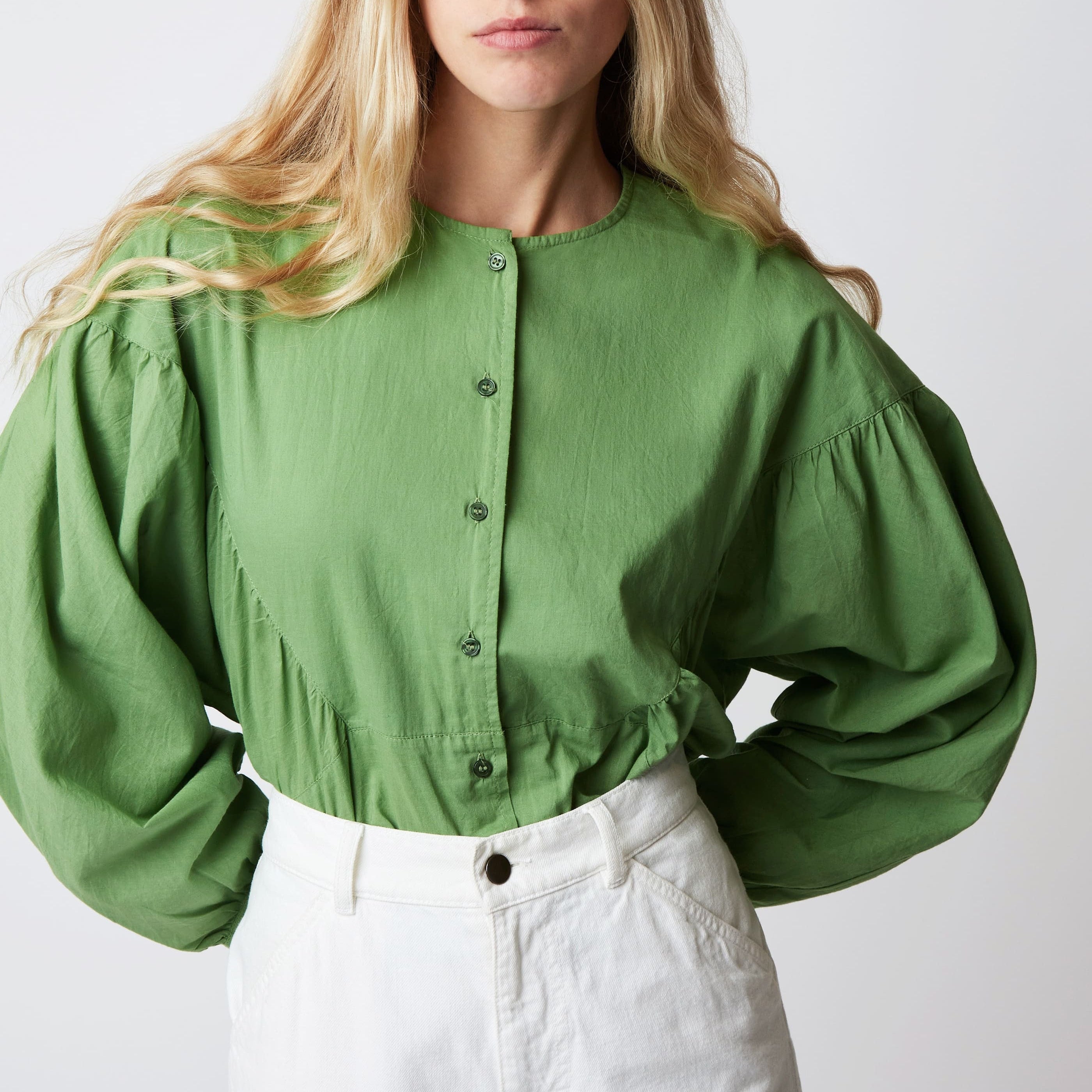 EDMOND EMILIANO PRAIRIE GREEN SHIRT
