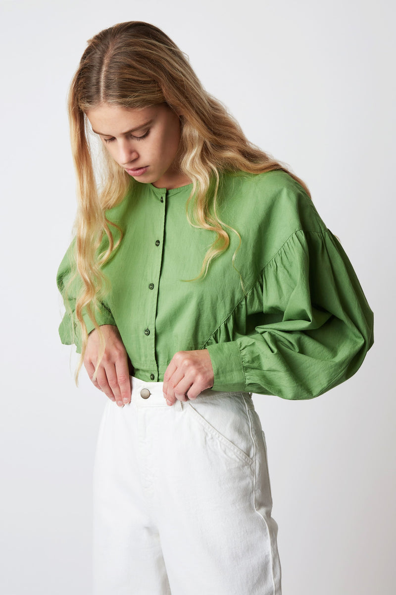 CHEMISE EDMOND EMILIANO VERT PRAIRIE