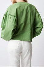 EDMOND EMILIANO PRAIRIE GREEN SHIRT