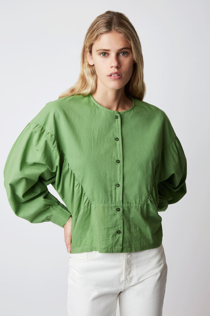 CHEMISE EDMOND EMILIANO VERT PRAIRIE