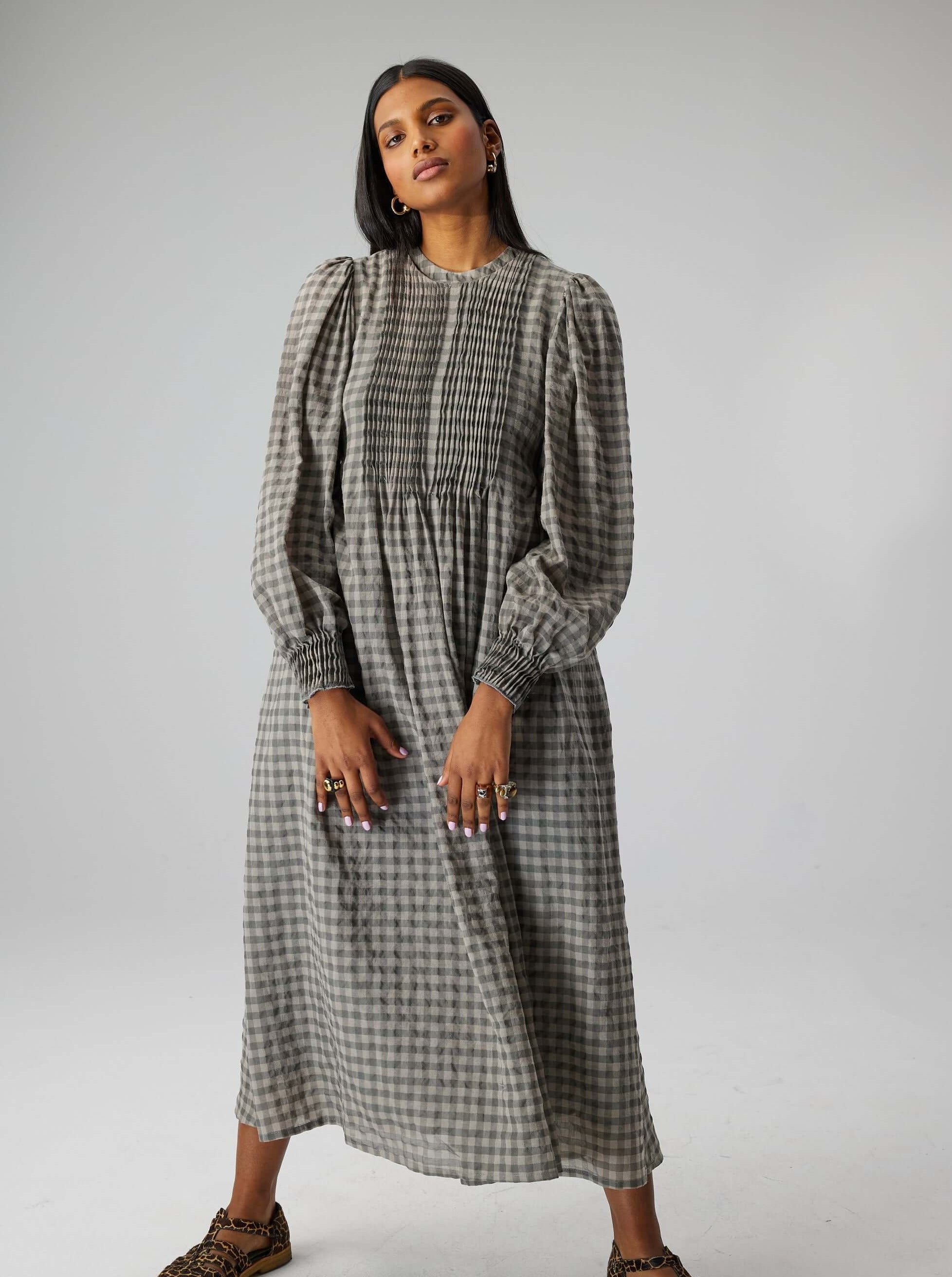 Robe Thelma En Vichy Highway