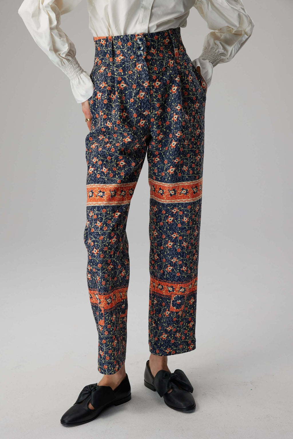 Pantalón Jojo En Tejido Bourbon
