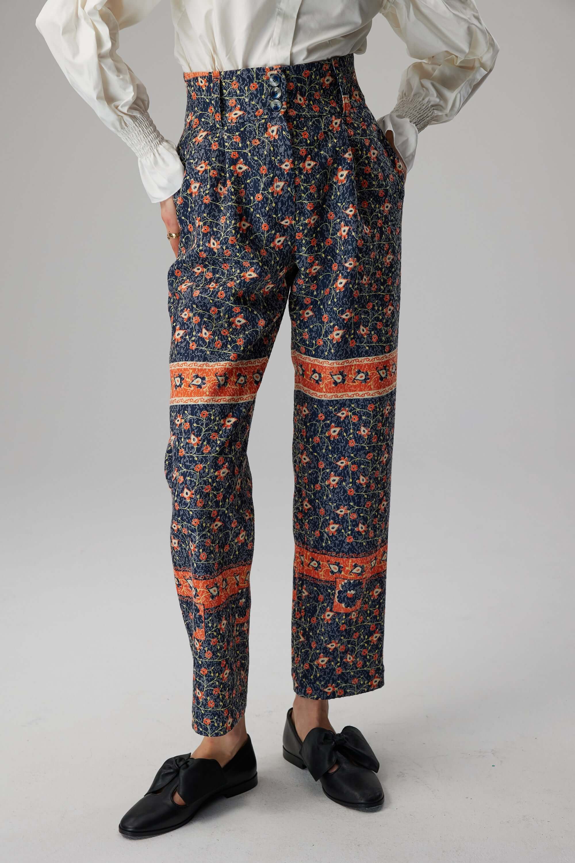 Pantalón Jojo En Tejido Bourbon