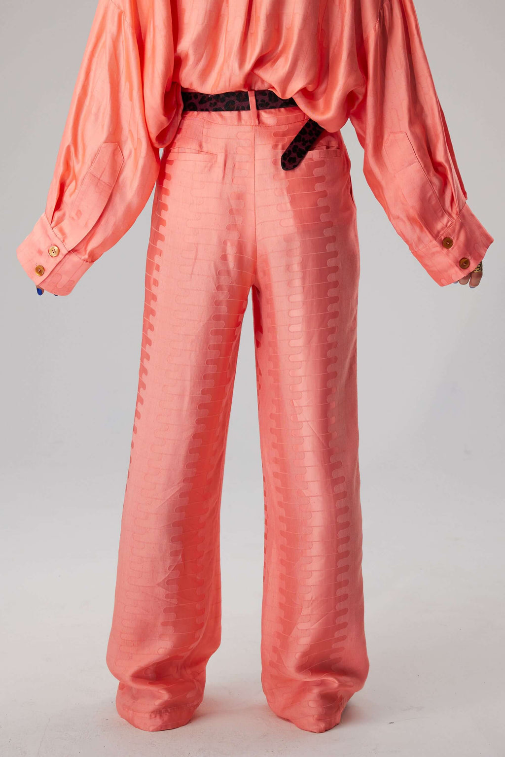 Moor Trousers in Puzzle Weave