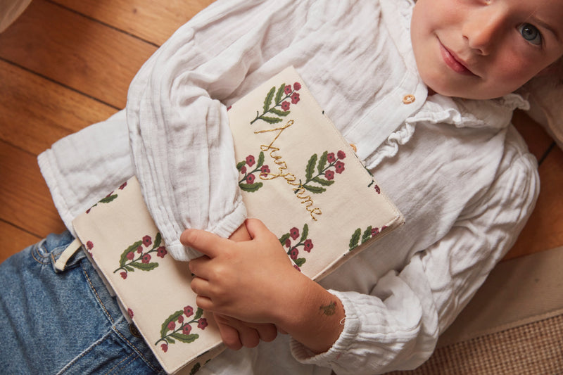 Protège Carnet De Santé Personnalisé - Bougainvillier
