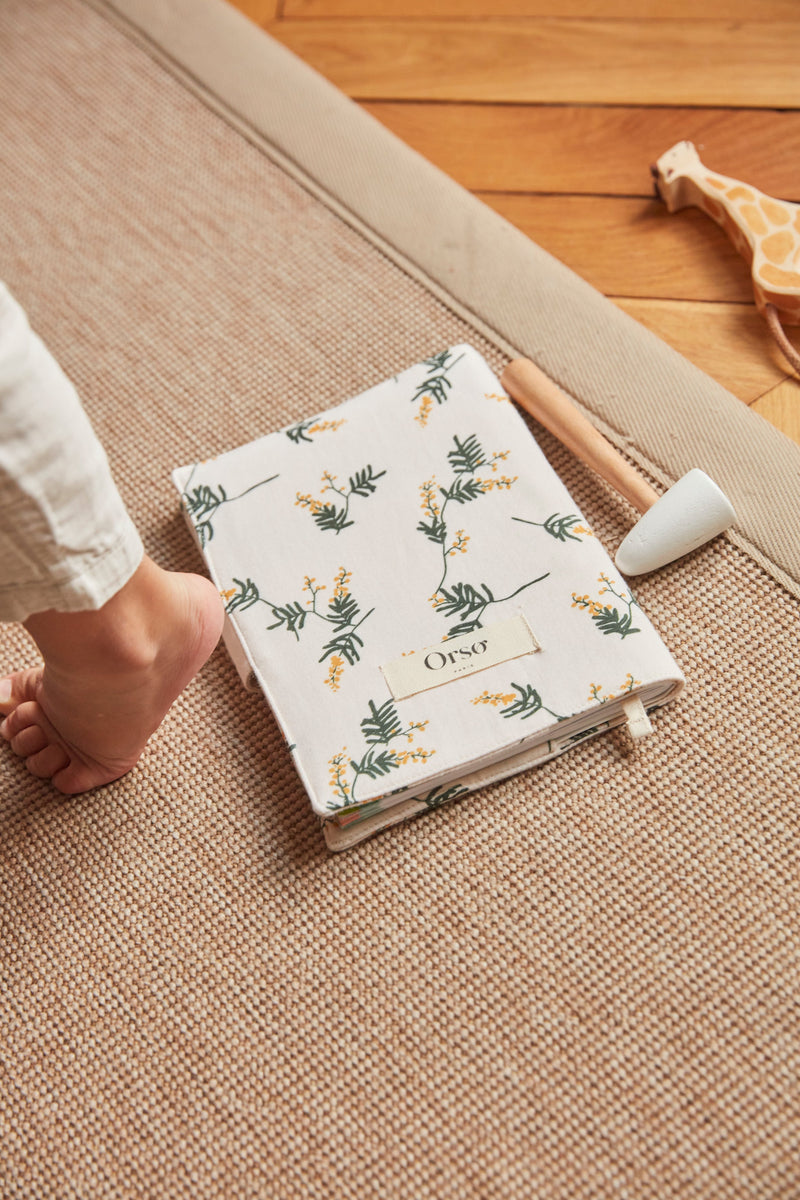 Protège Carnet De Santé Personnalisé - Mimosa