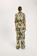 Pantalon Sakis À Imprimé Algues En Mouvement