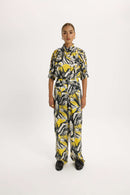 Pantalon Sakis À Imprimé Algues En Mouvement