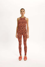 Legging Glue Jengibre Neón Vibrante
