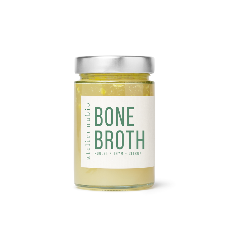 Bone Broth x6 lemon thyme - collagen