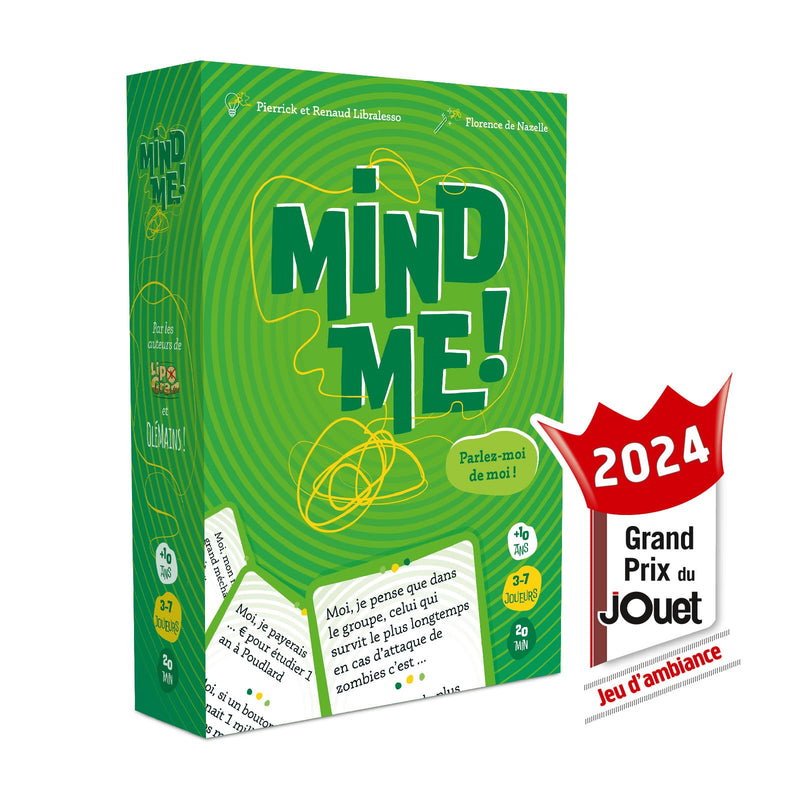 Mind M! - Grand prix du jouet 2024 dans la catégorie "jeu d'ambiance"
