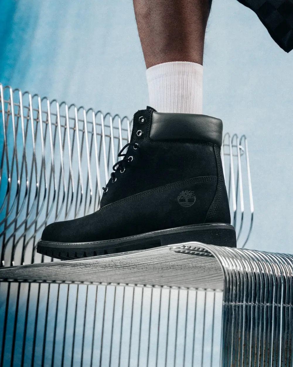 Timberland - 6" Premium Waterproof Boot Black Nubuck - Noir