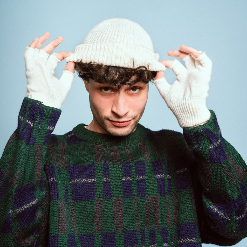 Bonnet En Laine - Blanc