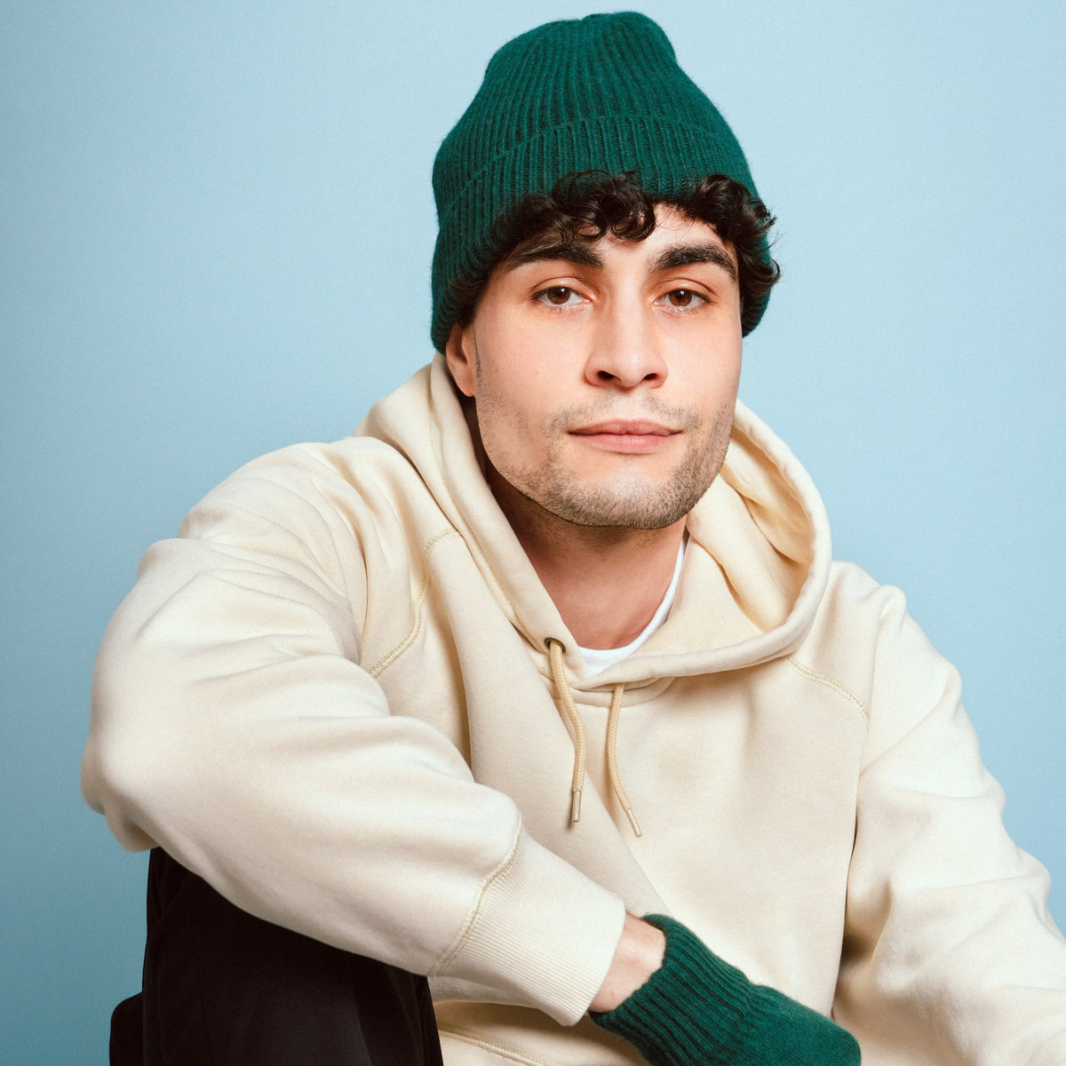 Gorro de lana - Verde