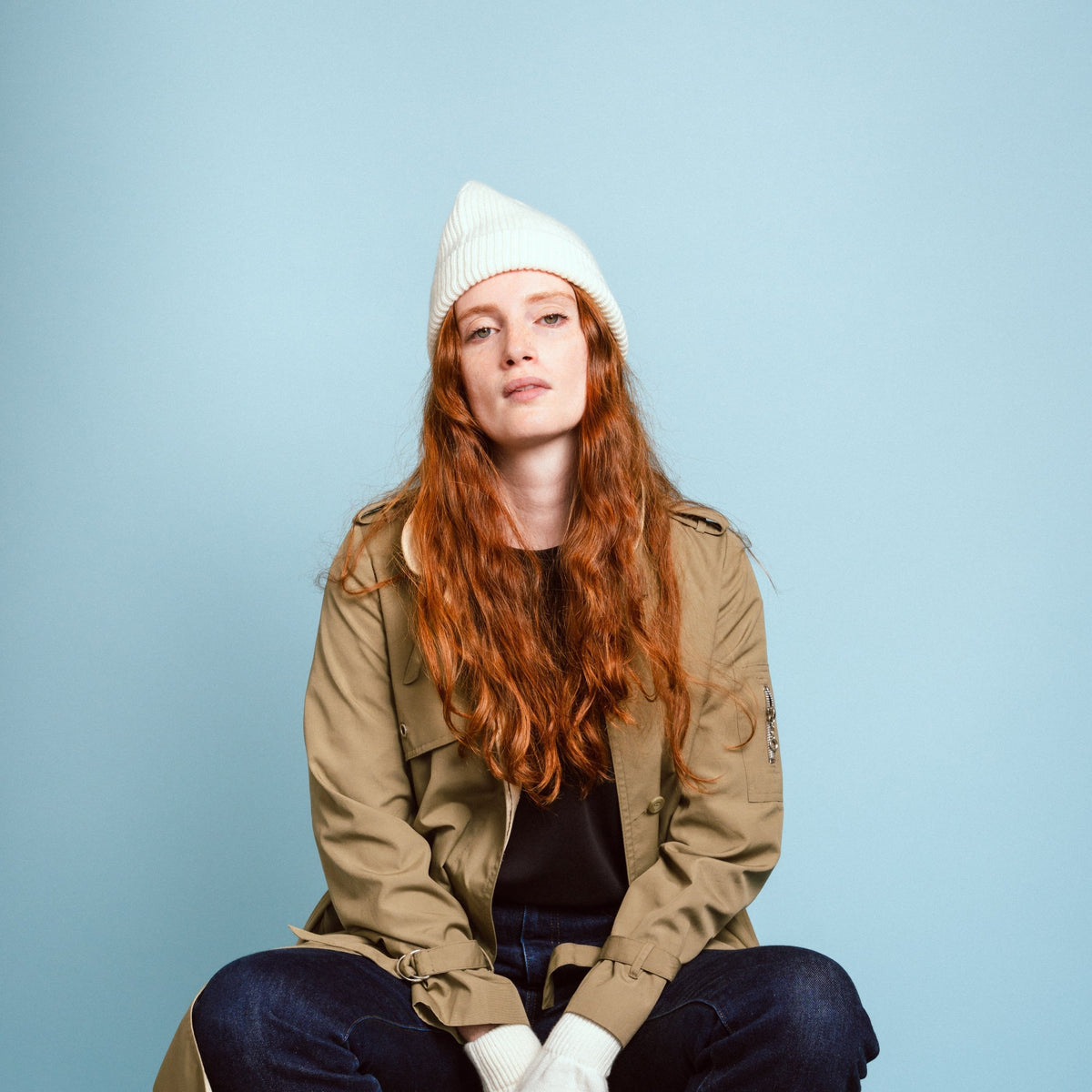 Bonnet En Laine - Blanc