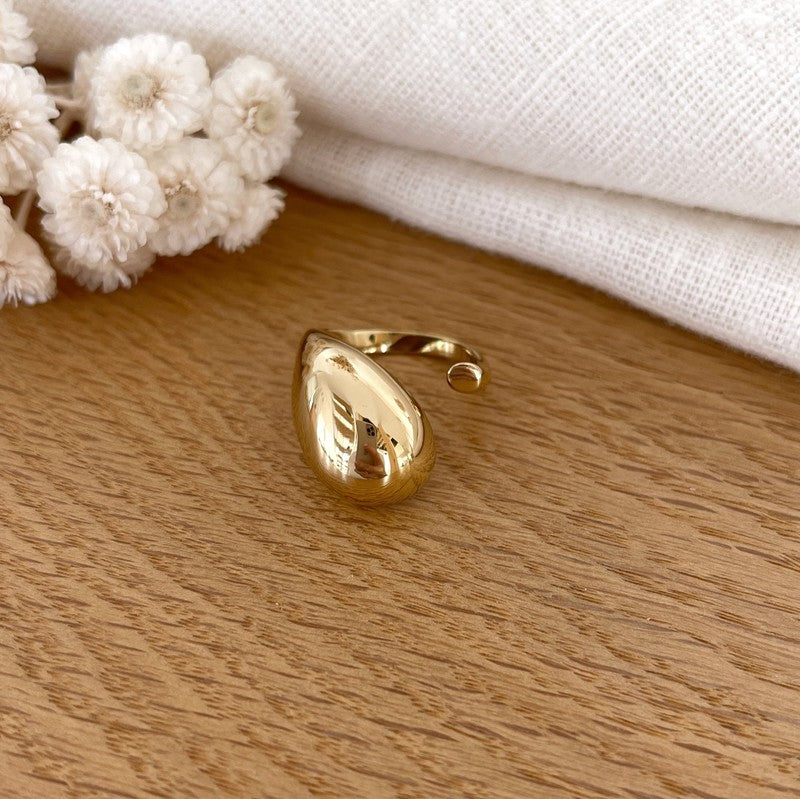 Bague "Gaia" acier-Bagues-instants-plaisirs-Instants Plaisirs | Bijoux