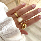 Anillo acero “Gaia”-Anillos-placer-instantáneo-Instants Plaisirs | Joyas