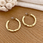Pendientes aro acero “Olly”-Pendientes-instants-plaisirs-Instants Plaisirs | Joyas