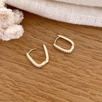 Créoles "Alphy" plaqué or-Boucles d'oreilles-instants-plaisirs-Instants Plaisirs | Bijoux