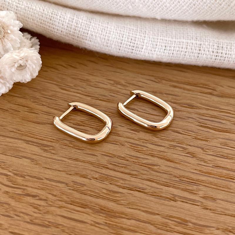 Créoles "Rina" plaqué or-Boucles d'oreilles-instants-plaisirs-Instants Plaisirs | Bijoux