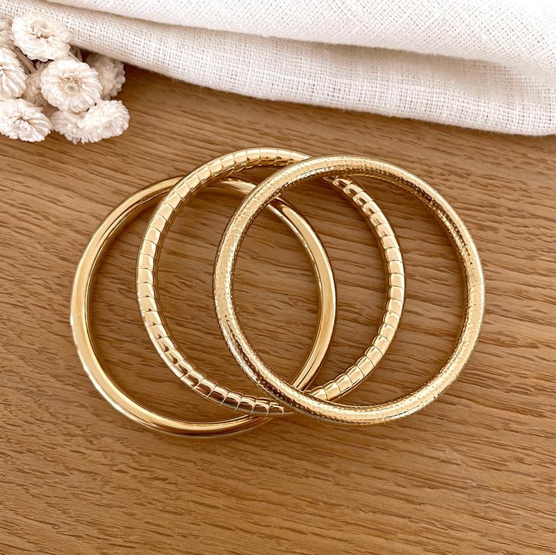 Brazaletes de acero "Rio"-Pulseras-placeres-instants-Instants Plaisirs | Joyas