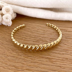 Jonc "Achille" acier-Bracelets-instants-plaisirs-Instants Plaisirs | Bijoux