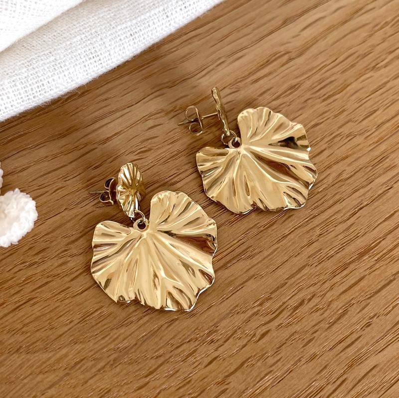 Boucles d'oreilles "Peper" acier-Boucles d'oreilles-instants-plaisirs-Instants Plaisirs | Bijoux