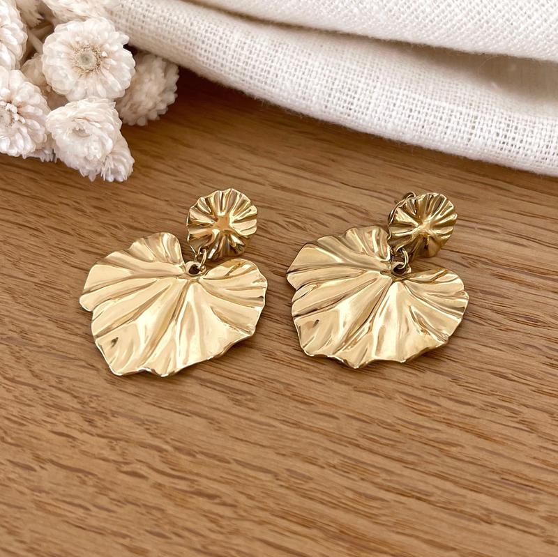 Boucles d'oreilles "Peper" acier-Boucles d'oreilles-instants-plaisirs-Instants Plaisirs | Bijoux