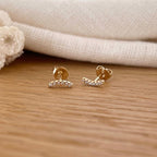 Pendientes “Saja” bañados en oro-Instants-Plaisirs-Pendientes Instants-Plaisirs | Joyas