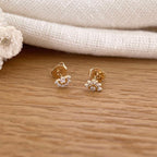 Pendientes “Soline” bañados en oro-Instants-Plaisirs-Pendientes Instants-Plaisirs | Joyería