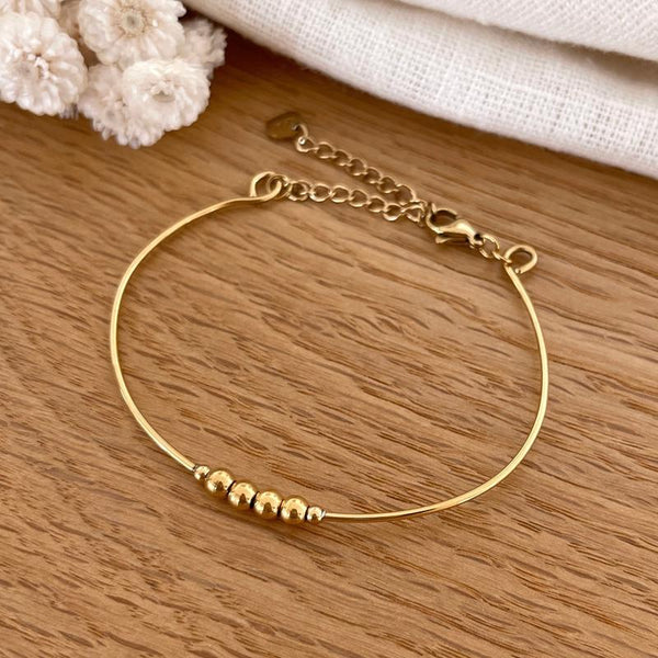 Brazalete de acero "Leon"-Pulseras-placeres-instants-Instants Plaisirs | Joyas