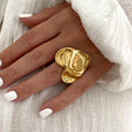 Anillo de acero “Bigy”-Anillos-Instants Plaisirs • Joyas-Instants Plaisirs | Joyas