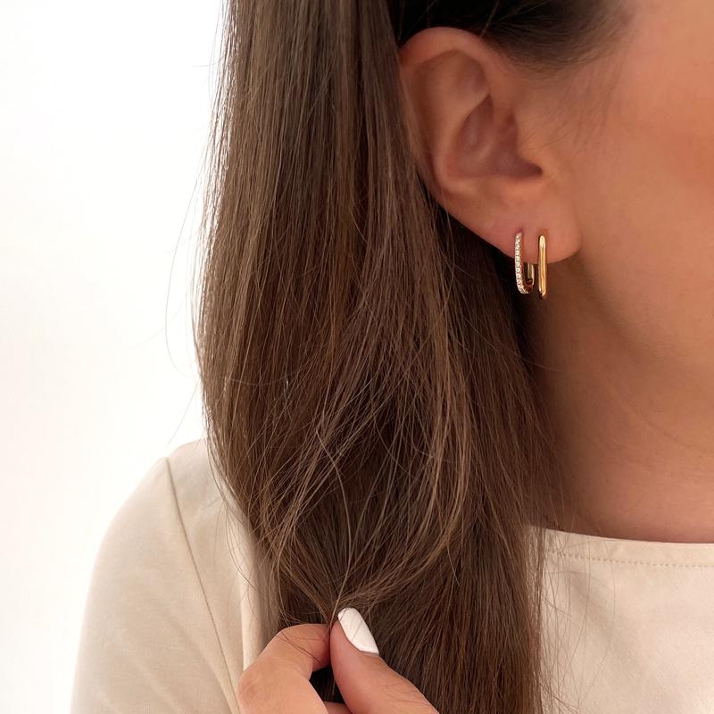 Créoles "Alphy" plaqué or-Boucles d'oreilles-instants-plaisirs-Instants Plaisirs | Bijoux