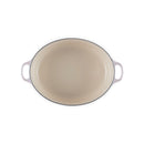 Cocotte Ovale Tradition - Fonte Émaillée - 31Cm - Shell Pink - Bouton Inox
