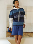 T-Shirt Rayé Bleu Aaron