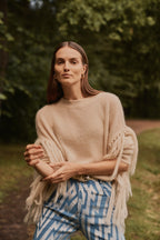 Pull Flecos Beige