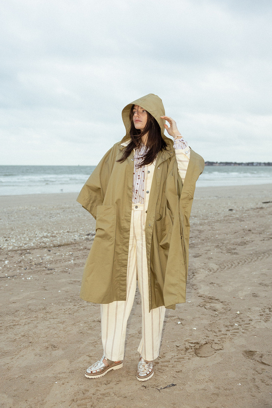 Eleanor Coat - Khaki