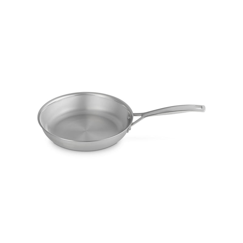 Set of 3 Frying Pans - Classic Stainless Steel