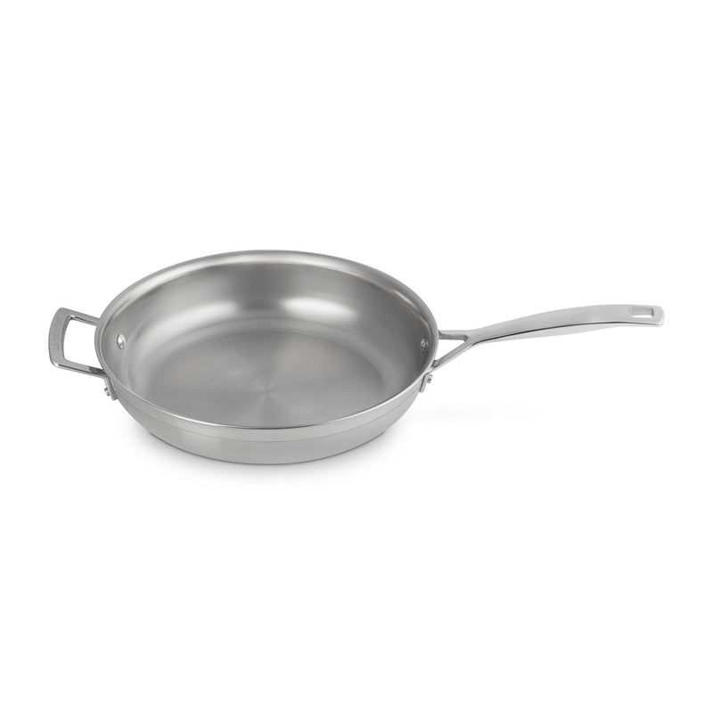 Set of 3 Frying Pans - Classic Stainless Steel