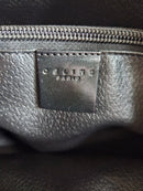 Céline Macadam Tote Bag Black Coated Canvas