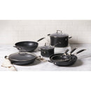 Poêle Wok Anti-Adhérente - Les Forgées - 30Cm - Poignée D'Assistance Silicone