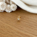 Gold Plated “Sunny” Ear Piercing