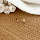 Gold Plated “Sunny” Ear Piercing
