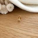 Gold Plated “Fanja” Ear Piercing