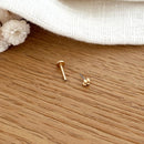 Gold Plated “Neo” Ear Piercing