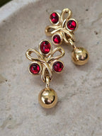 Vintage Nina Ricci Clip-On Earrings