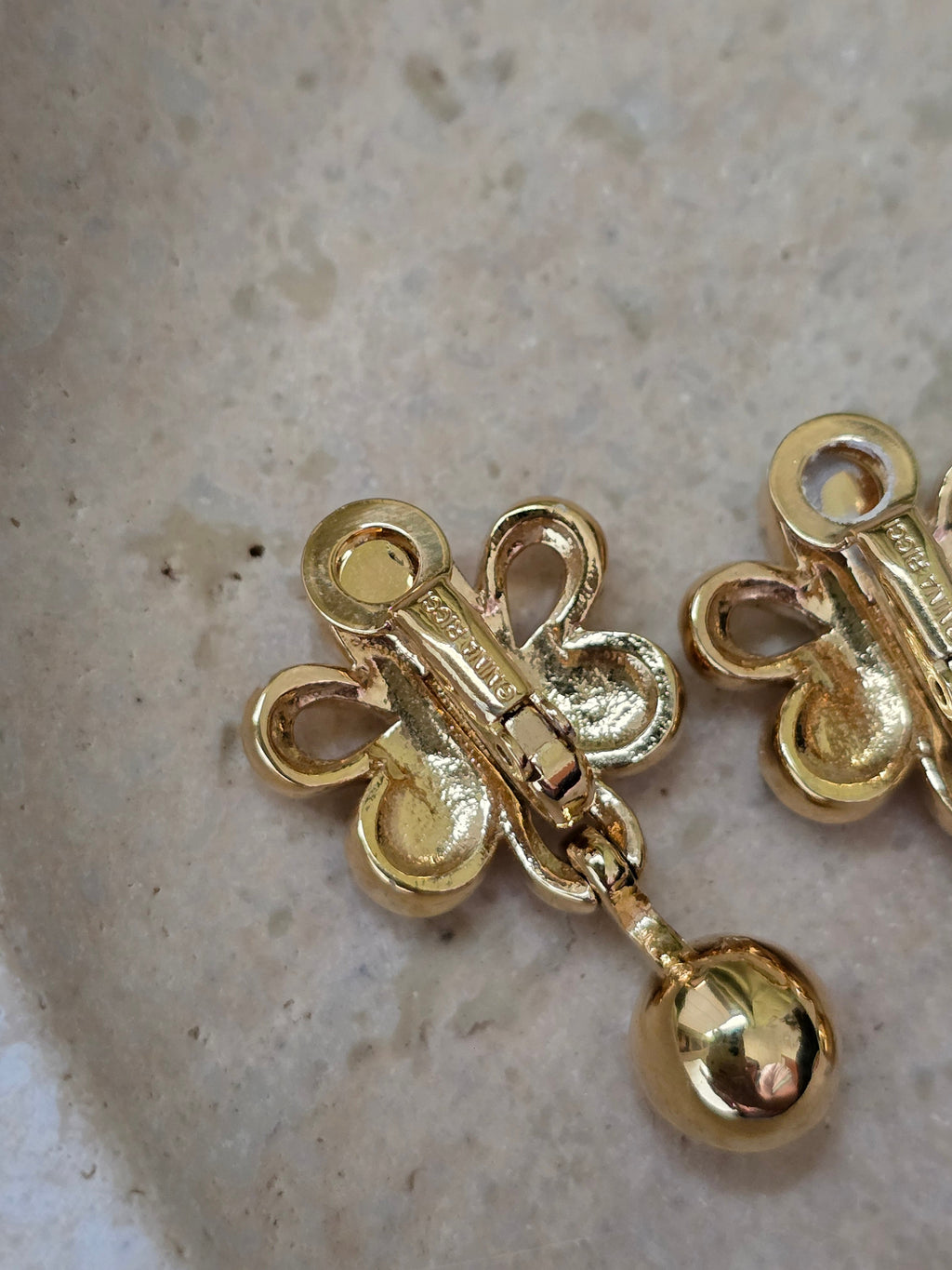 Vintage Nina Ricci Clip-On Earrings