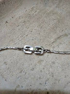 Givenchy Collar Vintage Plateado con Colgante de Estrella de Mar