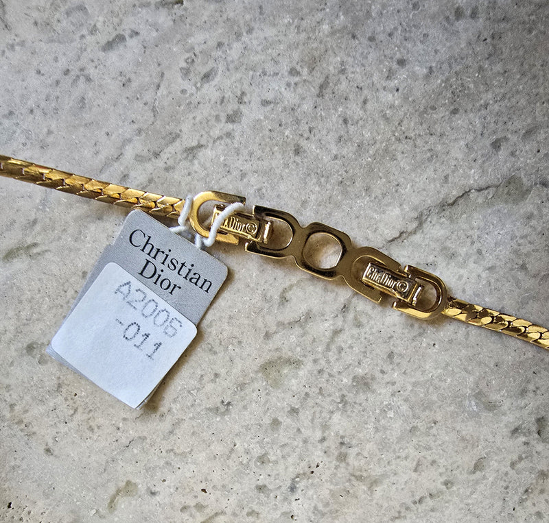 Christian Dior Vintage Necklace 1980S